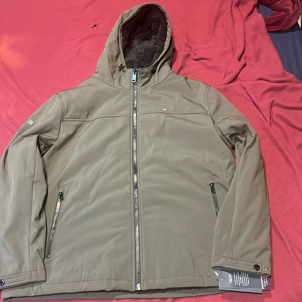 Tommy Hilfiger XXL Green Water and Wind Resistant
